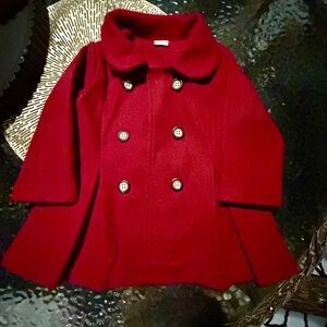 Stylish Red Kids Coat ❤️🎄❤️